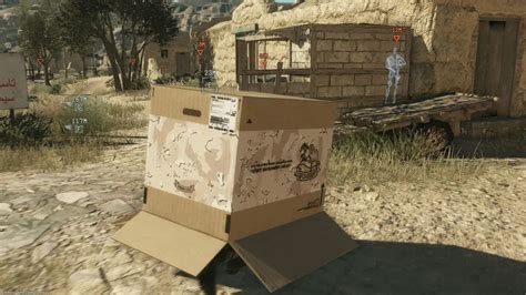 metal gear solid 5 what does the box do|metal gear cardboard box tricks.